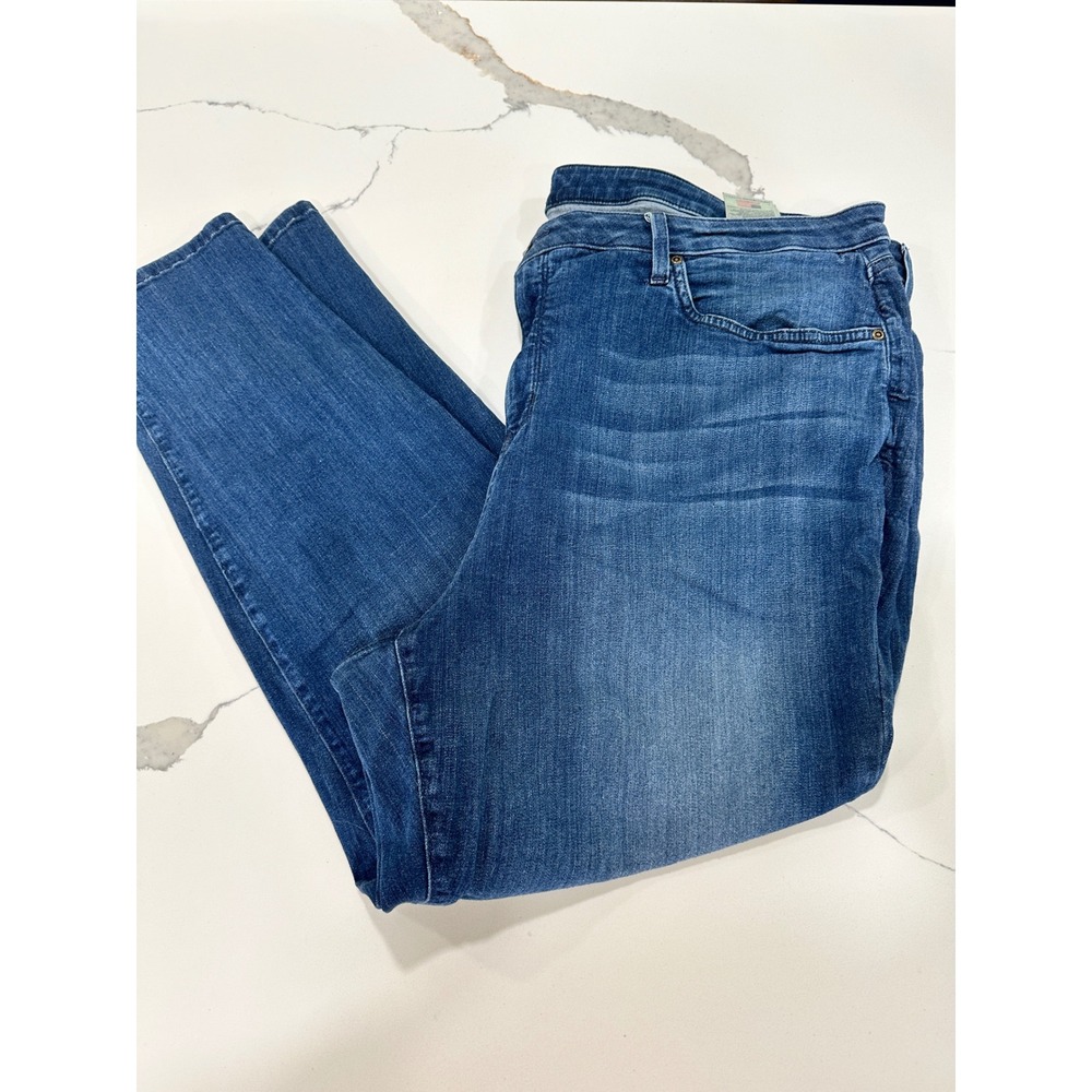 NYDJ Ami Skinny Jeans Lift Tuck‎ Dark Wash Denim Comfort Stretch 22W